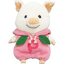 Amazon.co.jp: 内藤デザイン研究所 ぷーとん ぬいぐるみ M もも