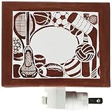 Oopsy Daisy Monochromatic Sports Night Light Brown 5 x 4 [並行輸入品]