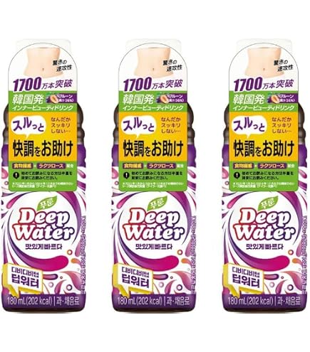 Amazon.co.jp: テイラー·プルーン 濃縮ディープウォーター 180mlX 3本