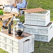 キャンプボックス 収納ボックス ウッドボックス 楽天市場】2個セット クランプテーブル 収納BOX 折り畳み