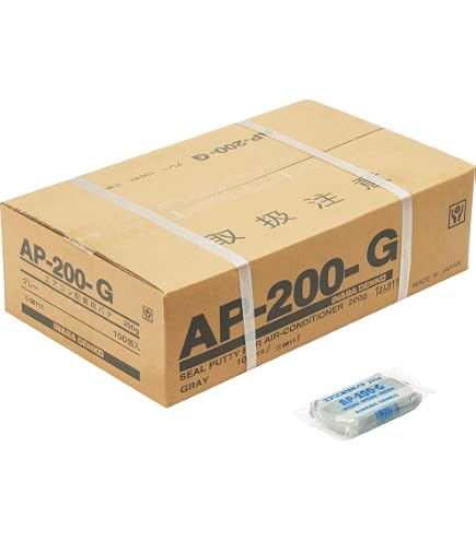 Amazon.co.jp: ミヤコパーツ 100個セット エアコンパテ 200g