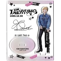 Amazon.co.jp: 韓国 K-POP ☆BTS V ブイ ヴイ テテ テヒョン☆アクリル 