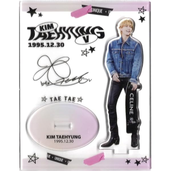 Amazon.co.jp: 韓国 K-POP ☆BTS V ブイ ヴイ テテ テヒョン☆アクリル  