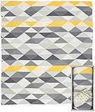 ウィーゴアミーゴ weegoamigo ブランケット ベビー バンブー ニットブランケット Bamboo Knitted Blankets Geo Charcoal