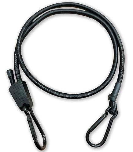 CM Hardware 45cmx8mm ストレッチコードカラビナ CM Hardware 45cm x 8mm ストレッチコードとカラビナフック