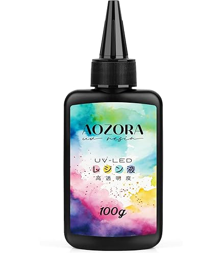 レジン液 UV/LED対応 レジン液 大容量 詰替用 ハードタイプ Amazon | Bonsky レジン液 UVレジン液 450g 初心者詰替用 大容量