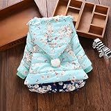 New Cotton Winter Warm Outerwear Hooded Jackets -4T