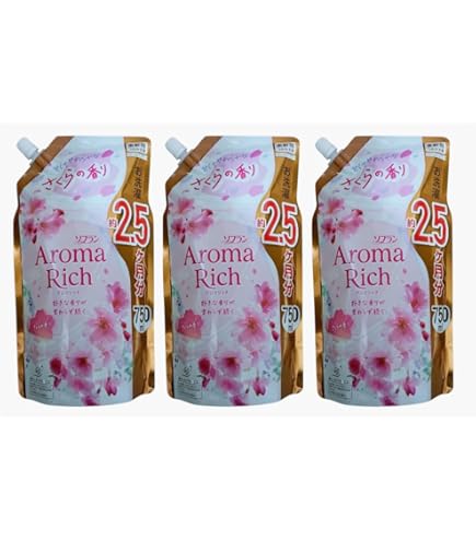 Amazon | ライオン ソフランアロマリッチ さくら 詰替特大 750ml