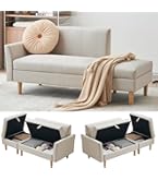 Amazon｜PEFEK ソファー 2人掛け 収納付き4WAY ソファーベッド