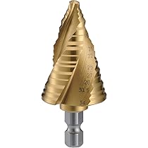 ホークビット（ステップドリル）18㎜～34㎜ Amazon.co.jp: マキタ互換品 ハイコーキ互換 ステップドリル