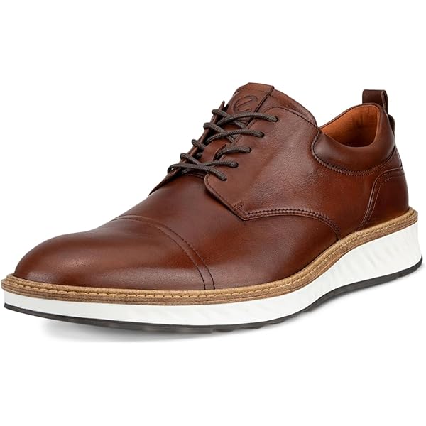 【美品】 ECCO 革靴 26 プレーントゥ エコ ST.1 hybrid Men's ECCO® St.1 Hybrid Leather Derby Shoe | Black
