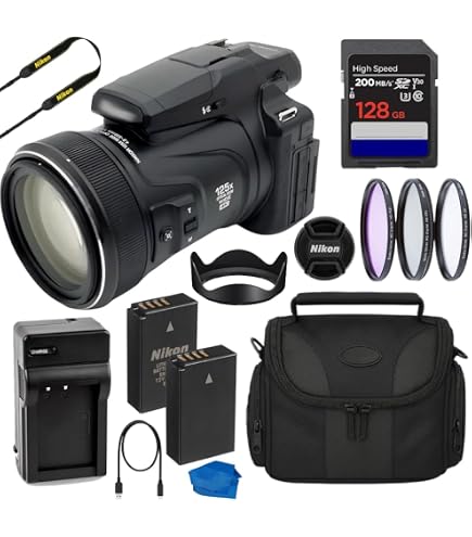 Amazon | Nikon COOLPIX P1000、P1100デジタルカメラ用 77mm 7個