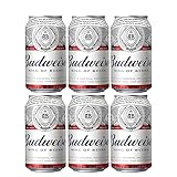 アメリカバドワイザーBudweiser缶 330ml お試し6本クラフトビール