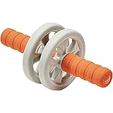 エレコム エクリアスポーツ 腹筋ローラー アブホイール スタンダード マット付 耐荷重：120kg オレンジ HCF-ARSDR