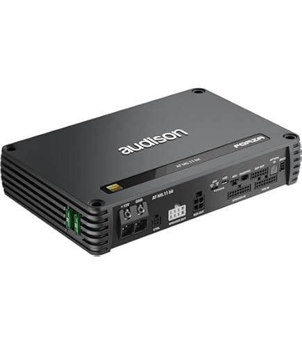 Amazon.co.jp: Audison SR 4.300 Dクラス 4チャンネルアンプ 130 Wrms