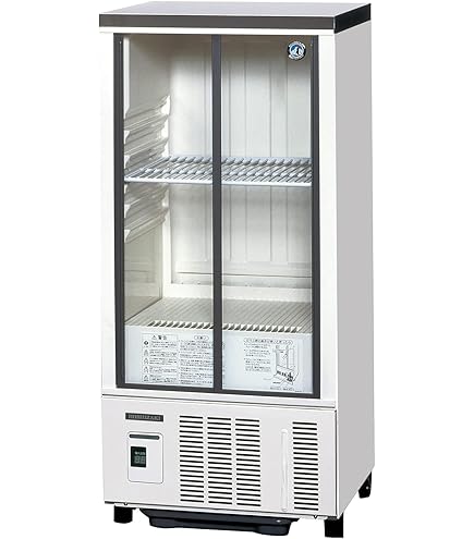 Amazon | テーブル型小形冷蔵ショーケース ホシザキ RTS-90STD 内装