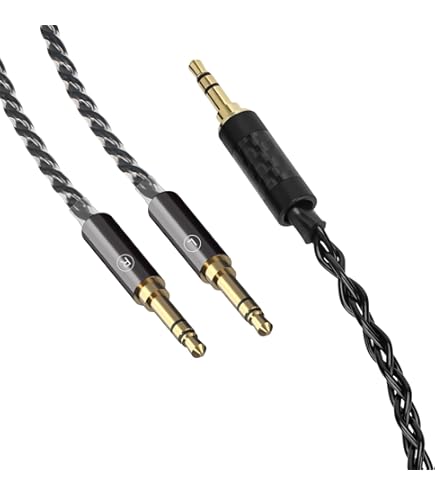 Amazon | Linkidea アップグレード 6N オーディオ ケーブル、HIFIMAN