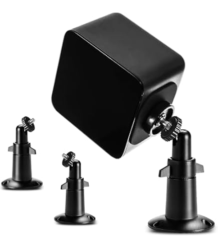 Amazon | 1/4ねじ式ミニ壁マウント三脚ホルダー2個。バルブ