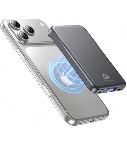 Amazon | 極薄設計・モバイルバッテリー 軽量 小型 8000mAh大容量