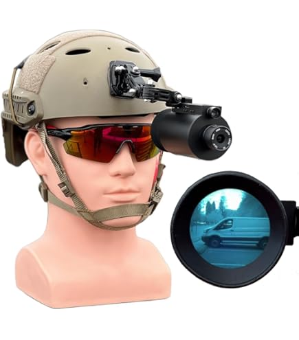 Amazon | NVG10 ナイトビジョン 単眼鏡 ヘッドマウント ハンティング