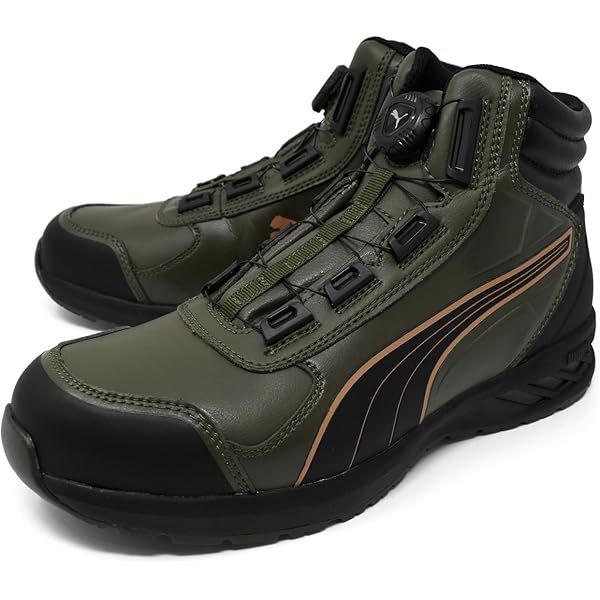 Amazon.co.jp: Puma RIDER 2.0 DISC MID Safety Shoes, Dial Type