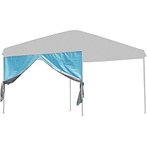 3.0ｘ3.0m ワンタッチタープテント FIELDOOR オレンジ Amazon | FIELDOOR ワンタッチタープテント 三角 切妻屋根 高