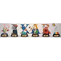 Disney 100 PIXAR ALPHABET ART 6体セット Amazon.co.jp: Mini D Stage Disney 100 Alphabet Art Series