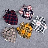 バンダナ型 よだれかけ ビブ かわいい コットン100% 5枚セット スナップボタン式 吸水力抜群