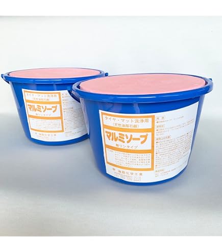 Amazon | バケツ石鹸 8kg【ゾーシン】 ＋ 洗車ブラシ みちのく PP先割 