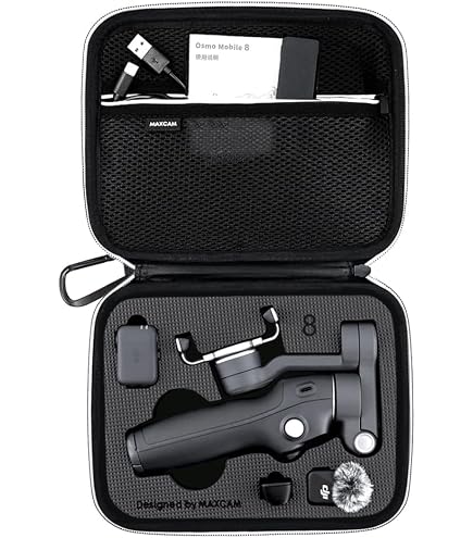 Amazon | Twaxl DJI OSMO Mobile 8P 専用 キャリングケース（衝撃保護