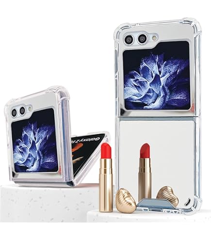 スマホのカバー Amazon.co.jp: 適用 Galaxy Z flip6 5G SC-54E ミラー ケース 鏡