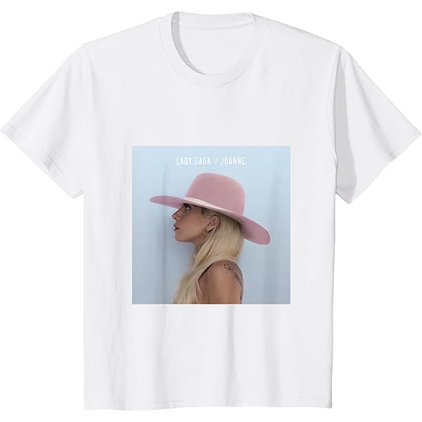 Amazon | レディ・ガガ 公式ジョアンヌ CD Tシャツ | Tシャツ