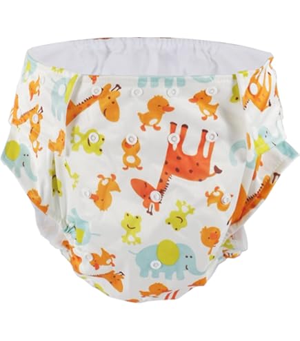 Amazon | ソフト大人用布おむつ、再利用可能、洗えるおむつカバー