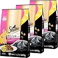 シーバ (Sheba) キャットフード ディライト 素材のうま味レシピ お肉お魚ミックス 640グラム (x 3) (まとめ買い)