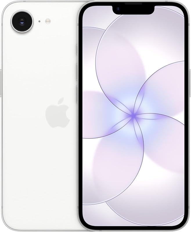 Apple iPhone 17e 256GB：6.1インチSuper Retina XDRディスプレイ、A19チップ、一日中使えるバッテリー、48MP Fusionカメラ、最小ストレージ256GB；ホワイト