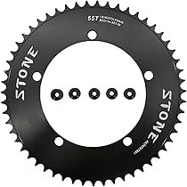 Amazon | ストーントラックバイクチェーンリング144 BCD 1/8