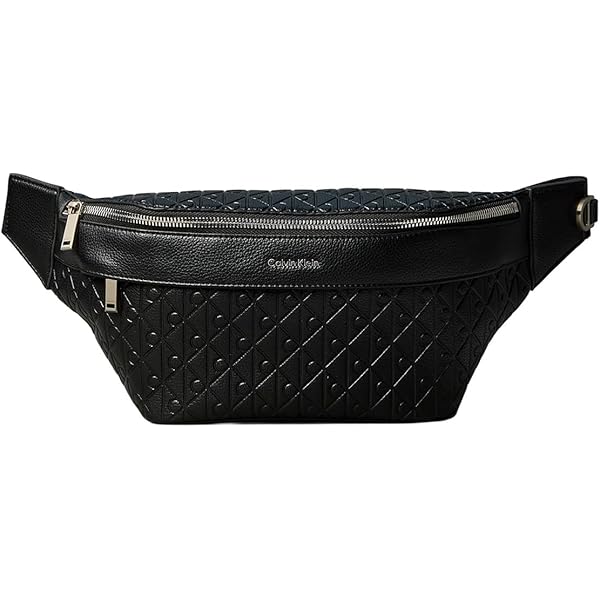   クロスボディバッグ - エンボスウエストバッグ Amazon | (カルバンクライン) CALVIN KLEIN クロスボディバッグ