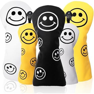 ゴルフクラブセット スマイリーフェイスヘッドカバー付き Amazon.co.jp 最新リリース: ゴルフクラブセットヘッドカバー の新着