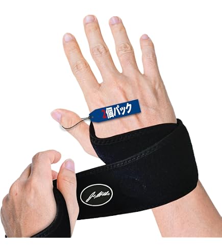 Amazon.co.jp: タフラップ(tuff Wraps)リストラップ 筋トレ用手首固定