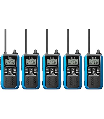 Amazon | アイコム IC-4120 特定小電力トランシーバー ブラック 5台
