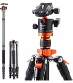 Amazon | K&F Concept カメラ三脚 2m 一脚 可変式 4段伸縮 360度