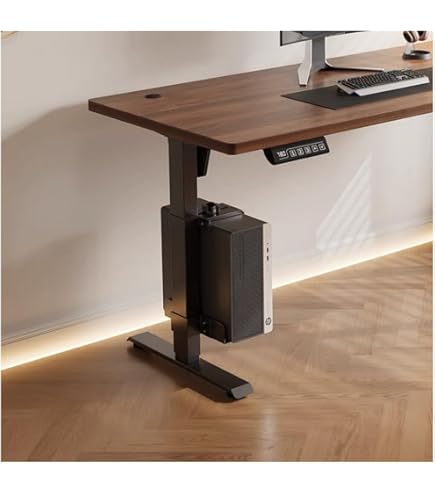 Amazon | デスクトップPC吊り下げブラケット 冷延鋼製・耐荷重30kg