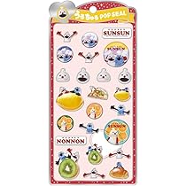 Amazon | クラックス CRUX うるちゅる ポップシール パペットスンスン