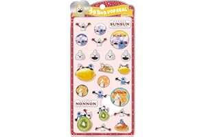 クラックス CRUX うるちゅる ポップシール パペットスンスン ノンノン ぷっくり 立体 スマホデコ 推し活 129413