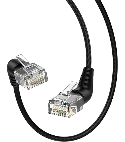 Amazon.co.jp: Dutevolnsフレキシブルイーサネットケーブル270°上角0.5