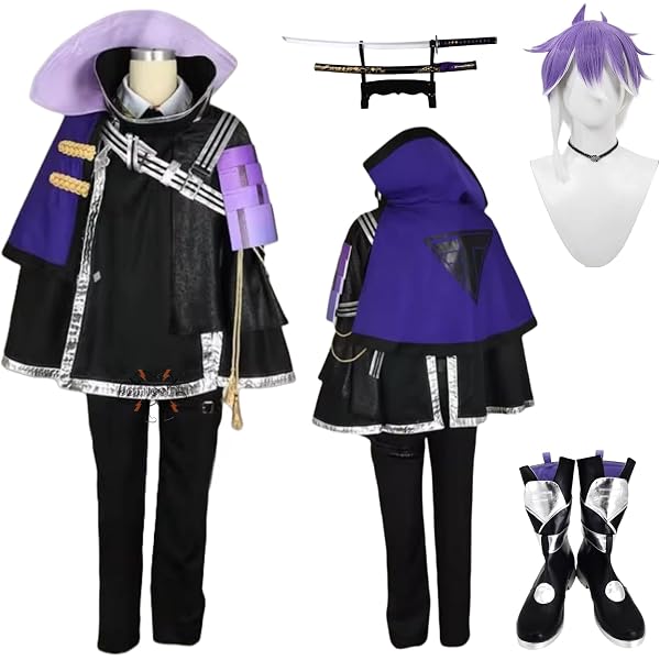 Amazon.co.jp: GGcosplay 刀剣乱舞-ONLINE- 内番 源清麿 コスプレ衣装