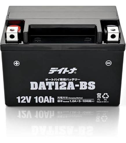 Amazon | 台湾ユアサ YT12A-BS シールド型 AGM バイク用バッテリー