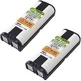 パナソニック (Panasonic) コードレスホン 子機用 充電池【 KX-FAN52 / HHR-T405 同等品】 2個セット