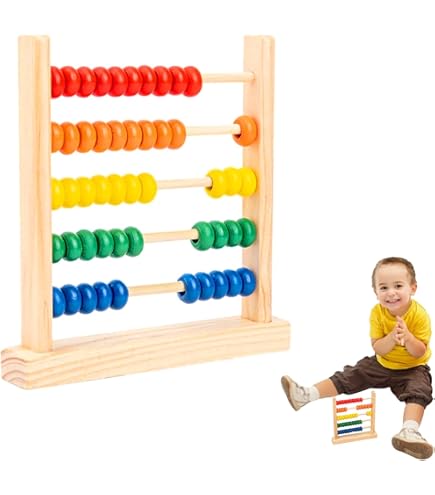 レインボーアバカス　100玉そろばん Amazon.co.jp: Edutē エデュテ ボイラ レインボーアバカス