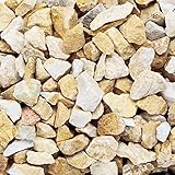 久保田セメント工業 洋風砂利 アベニューストーン ラテイエロー 10kg×3袋 36207016(3P)